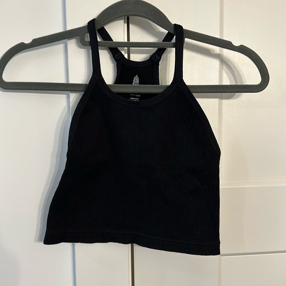 Free People Movement black tank XS/S